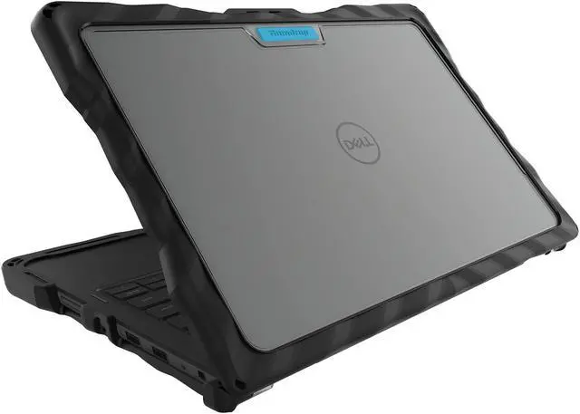 Main image of Gumdrop DropTech Case Fits Dell Latitude 3140 (Clamshell). Designed for Kids, K-12 Students, Teachers, and Classrooms  Drop Tested, Rugged, Shockproof Bumpers for Reliable Device Protection  Black
