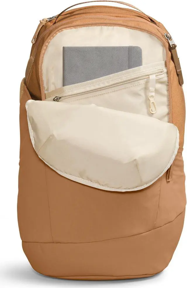 Alt view image 4 of 5 - The North Face Women's Isabella 3.0 Backpack, Almond Butter Dark Heather/Cargo Khaki, One Size