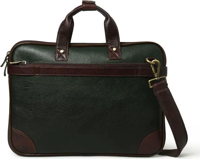 Main image of ADYAN 15 inch Leather Briefcases for Men and Women Laptop Bag Business Travel Messenger Bag Vintage Leather Best Office Satchel Bag