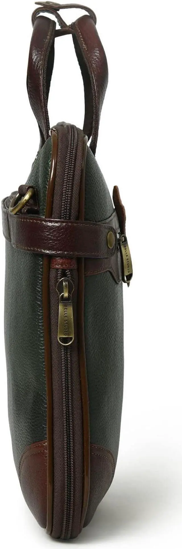 Alt view image 3 of 5 - ADYAN 15 inch Leather Briefcases for Men and Women Laptop Bag Business Travel Messenger Bag Vintage Leather Best Office Satchel Bag