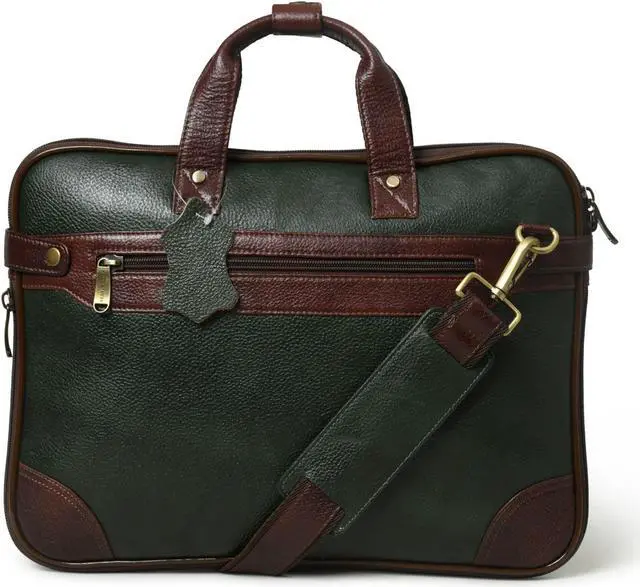 Alt view image 4 of 5 - ADYAN 15 inch Leather Briefcases for Men and Women Laptop Bag Business Travel Messenger Bag Vintage Leather Best Office Satchel Bag