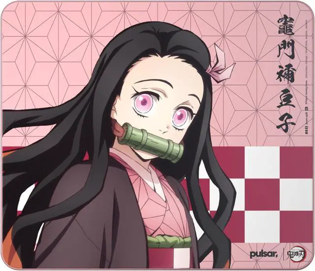 Main image of PulsarGamingGears x Demon Slayer - eS2 Esports Professional Level Gaming Mouse Pad/Mat 3mm Thickness Anti-Slip Base Anti-Fray Precision Stitching 19.3in x 16.5in (XL, Nezuko)