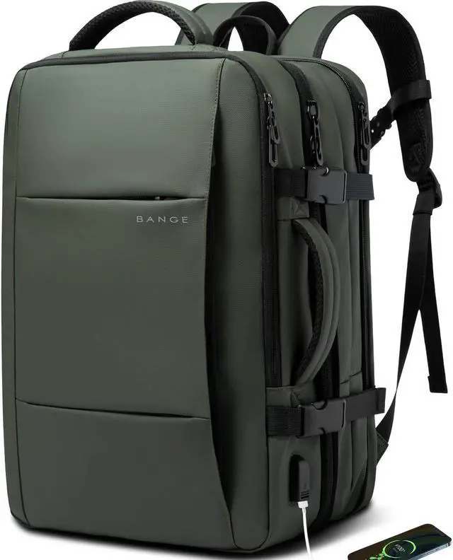 Main image of BANGE Carry-on Backpack, 45L Expandable Travel Backpacks,Weekend Backpack Briefcase,Waterproof Laptop Backpack Fits For 17.3 Laptop