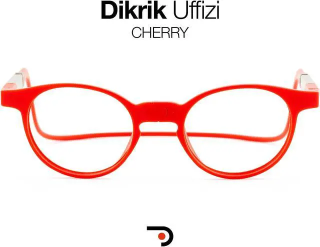 Alt view image 2 of 5 - DIDINSKY Reading Glasses with Magnets and Anti Blue Light Filter. Magnetic Readers for Men and Women with Anti-Reflective Lenses. Cherry +1.0 - DIKRIK UFFIZI
