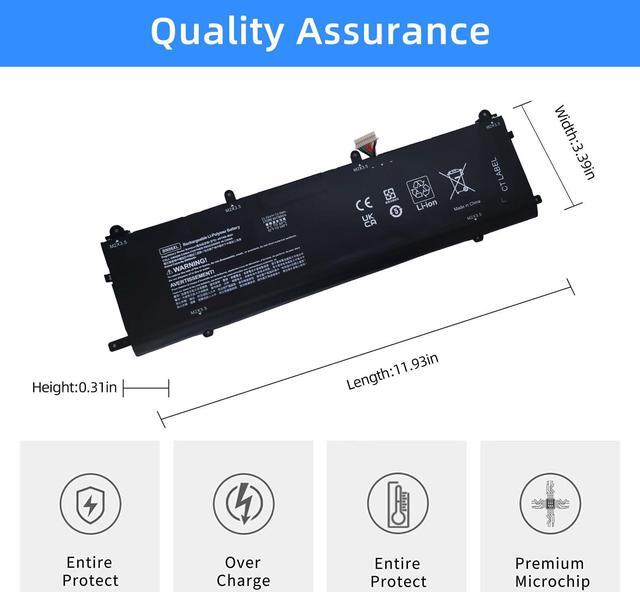 Alt view image 4 of 5 - NBULBL BN06XL Laptop Battery for HP Spectre X360 15-EB0000 Series 15-EB0043DX 15-EB1043DX 15-EB0053DX 15-EB0005UR 15-EB0005NI SeriesNotebook BN06072XL HSTNN-IB9A L68299-005 01AY968 01AY969