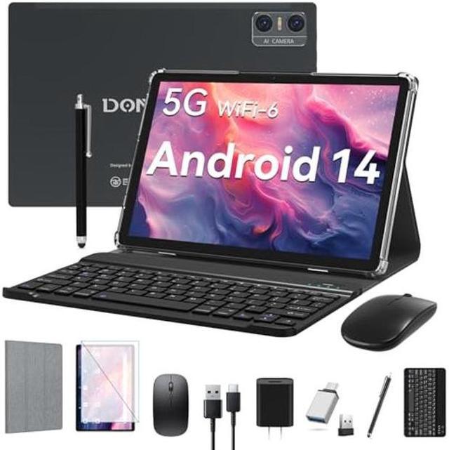Android 14 Tablet 2024 Newest Tablets, 10 inch Tablet (4+4
