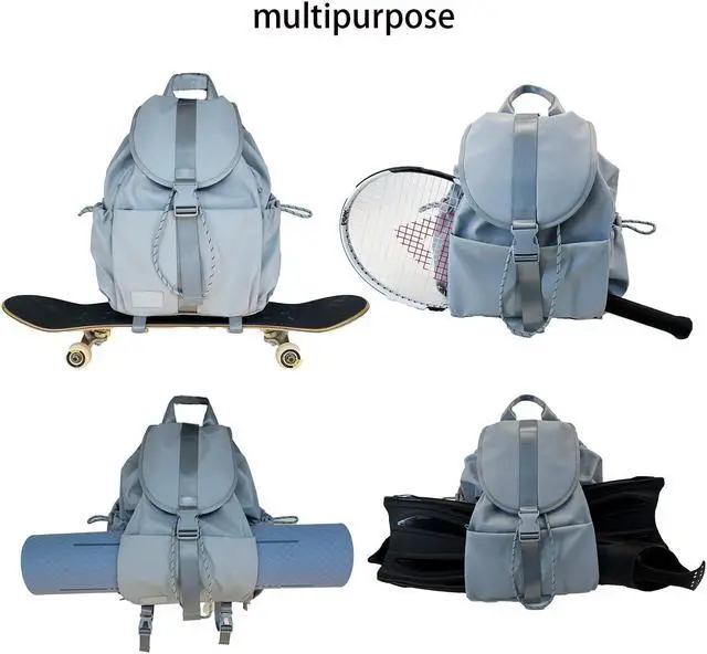 Alt view image 3 of 5 - EKE Gym Laptop Yoga Tennis Backpack Sport Gift Versatile for Travel Commuting Swim Skateboard Badminton Casual Waterproof Women Men