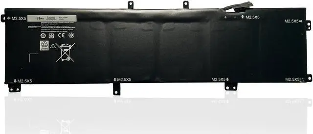 Main image of 245RR 0H76MY H76MV 07D1WJ 7D1WJ Y758W Laptop Battery Replacement for Dell XPS 15 9530 Precision M3800 701WJ T0TRM(11.1V 91Wh)