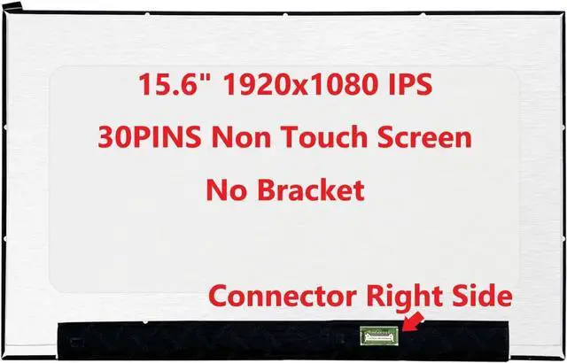 Alt view image 3 of 5 - FULLCOM New 15.6" Screen Compatible with Inspiron 15 7510 Also fit NV156FHM-N6B Laptop Screen Replacement