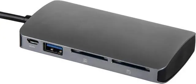 Alt view image 3 of 4 - XtremPro Multiple SD Card Reader 4 Slot USB 3.0 SD 5Gbps Support SDXC Up to 2TB SDHC SD Up to 256GB UHS-I - for Windows, Mac, Linux, Android