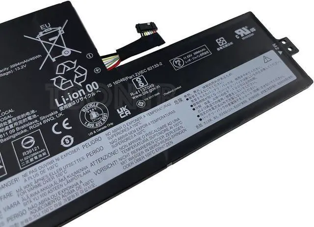 Alt view image 3 of 4 - TBONTB L20D3PG0 Battery Compatible with Lenovo 100e 300e 500e Chromebook 3rd Gen SB11B36299 5B11B36319 L20C3PG0 SB11B36305 5B11B36308 L20L3PG0 L20M3PG3 L20M3PG0 Series [11.52V 47Wh 4080mAh]