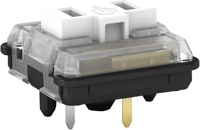 Main image of Mciepny Kailh Choc Low Profile White Clicky Switch, 5-Pin 50gf 1350 Chocolate Switch,RGB SMD,for Mechanical Gaming Keyboard (Choc White 72pcs)