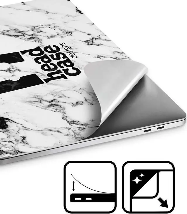 Alt view image 3 of 5 - Head Case Designs Officially Licensed Harry Potter Hogwarts Pattern Graphics Vinyl Sticker Skin Decal Cover Compatible with MacBook Air 13.3" A1932/A2179