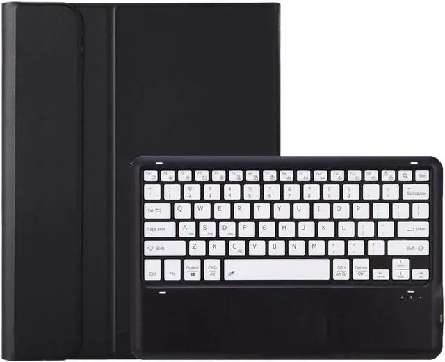 Alt view image 5 of 5 - KcoxdCn New iPad Pro 13 Inch 2024 Keyboard Case for iPad Pro 13 Inch Keyboard Case 2024 Model 7th Generation with Pencil Holder Mutil Angles Stand Cover Detachable Wireless Keyboard (Black)