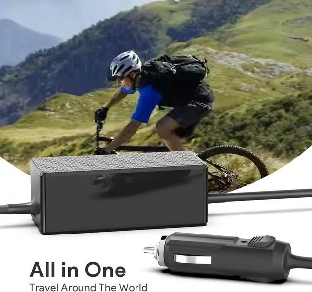 Alt view image 4 of 5 - KFD 100W Universal Car Charger 12V-24V DC Adapter for Lenovo IBM HP Dell Acer Asus MSI Toshiba LG Sony Samsung Laptop Sony LG Soundbar AOC MSI Monitor TV JBL Bose Speaker Power Station Power Supply