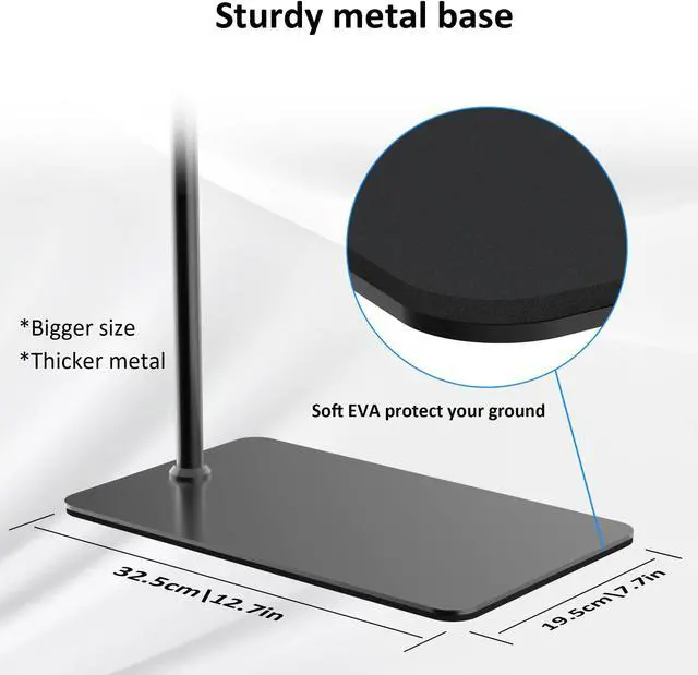 Alt view image 5 of 5 - Kefotic Floor Stand for Kindle Reading in Bed with Remote Page Turner, Hands Free Tablet Arm Holder for Kindle Accessory, Compatible with iPhone Paperwhite eReader Tablet 4.5-12.9 inch (kt-sd2)
