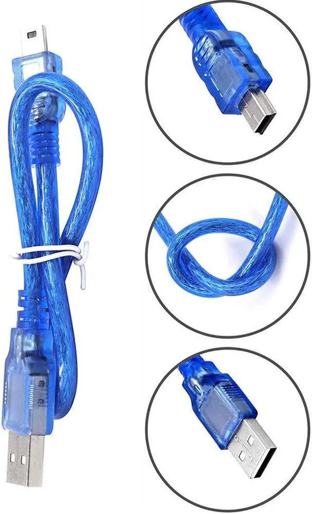 Alt view image 3 of 5 - for Nano V3.0 Module ATmega328P 5V 16MHz CH340G Chip Microcontroller Development Board USB Cable for Arduino (10pcs)