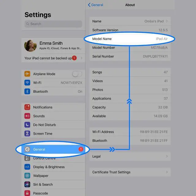 Alt view image 2 of 5 - Ocushield Anti Blue Light Screen Protector for Apple iPad Pro 10.5" (2nd Gen, 2017)/iPad Air 3 (2019) - Blue Light Filter for iPad - Eye Protection - Accredited Medical Device - Anti-Glare