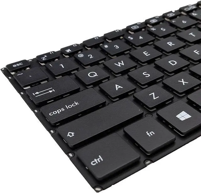 Alt view image 4 of 5 - PAEBAI+ Replacement Laptop Keyboard Compatible with Asus VivoBook X405 X505 X705 Series 17" Laptop No Backlit US Layout