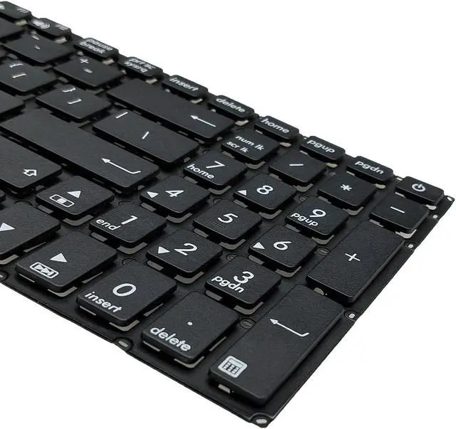 Alt view image 5 of 5 - PAEBAI+ Replacement Laptop Keyboard Compatible with Asus VivoBook X405 X505 X705 Series 17" Laptop No Backlit US Layout