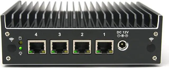 Main image of Protectli Vault Pro VP2420-4 Port, Firewall Micro Appliance/Mini PC - Intel Celeron J6412, 2.5G Ports, DDR4 RAM, M.2 SATA SSD Storage, AES-NI, 8GB RAM, 120GB SSD