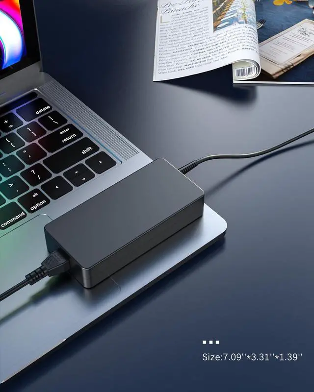 Alt view image 4 of 5 - 330W USB Tip Charger Fit for MSI Vector GP68 GP78 GP68HX 13VX GP78HX 13VX CreatorPro X17 Laptop Power Adapter Supply Cord