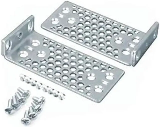 Alt view image 3 of 5 - RW RoutersWholesale 19in Rackmount Kit Compatible with Cisco Catalyst 2960-X, 2960-XR Switches, 5 Pack
