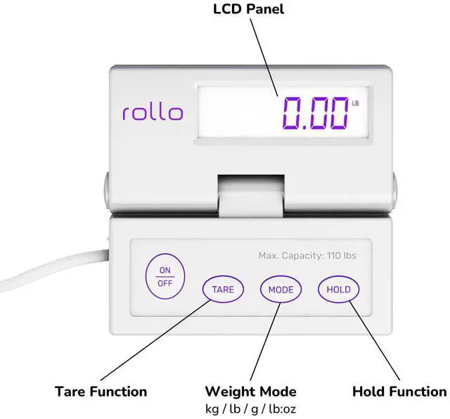 Alt view image 5 of 5 - Rollo USB Thermal Label Printer and Scale Bundle - High Speed Direct Thermal Printer for Shipping Packages