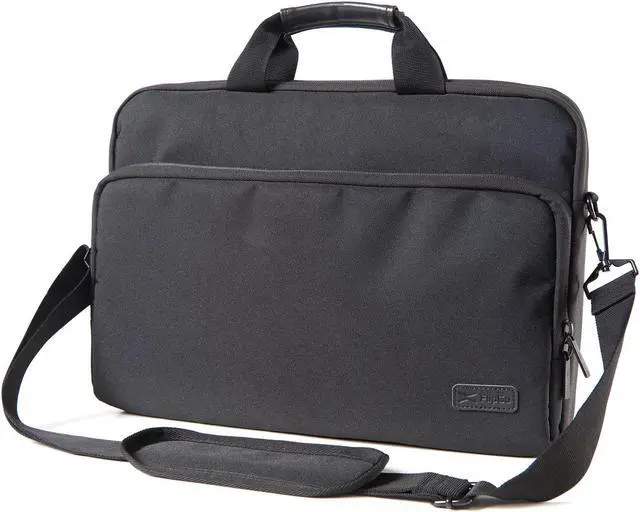 Main image of JSAUX FilpGo Extended Screen Laptop Bag, Premium Durable Travel Business Laptop Case for Notebook Tablet Monitor, Black