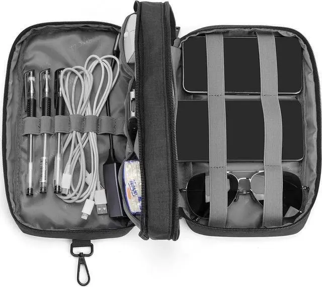 Alt view image 5 of 5 - Tzowla Laptop Backpack for Men Women,Travel Work Security Anti Theft Water Resistant Computer Bookbags with USB Charging Port,Gifts, Fit 14.3/15.6 inch Accessories