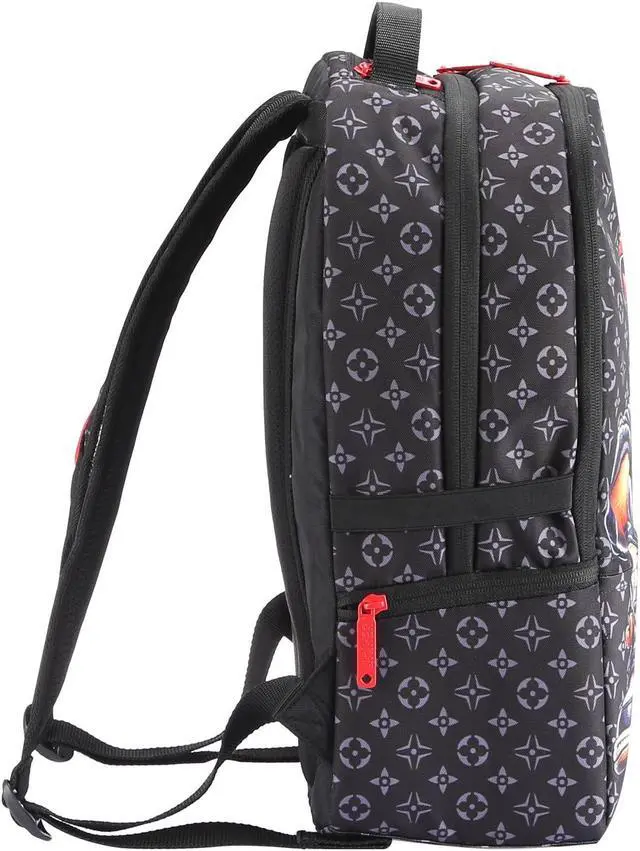 Alt view image 5 of 5 - UNIKER Travel Laptop Backpack,Graffiti Backpack for Work,Designer Laptop Backpack for 15.6 Inch,Water Resistant Backpack Computer Bag,Fortune Bear