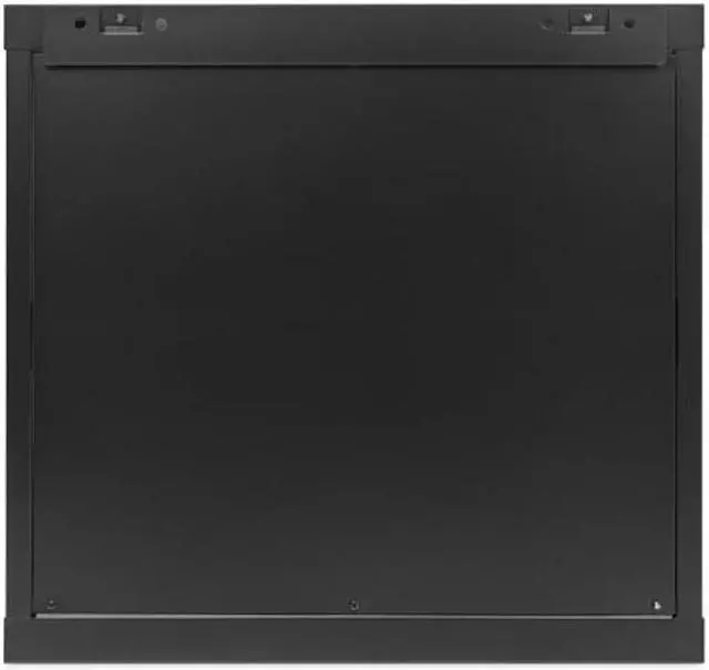 Alt view image 4 of 5 - Professional Grade Welded Unibody 9U Wall Mount Network Cabinet, No Assembly Needed, 450mm Deep, Lockable, High 440 lbs Capacity, Ventilated, Ideal for NAS and Servers