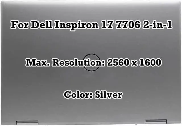Main image of 17" Replacement for Dell Inspiron 17 7706 2-in-1 QHD 2560×1600 LCD Touch Screen Assembly Display Complete