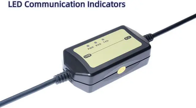 Alt view image 3 of 5 - Washinglee USB Programming Cable for Mitsubishi PLC FX3U and FX Series, for Taiwan Shihlin AX Series, for FX2N/FX1N/1S/FX3U/3GA, for USB-SC09-FX Replacement, 6 FT