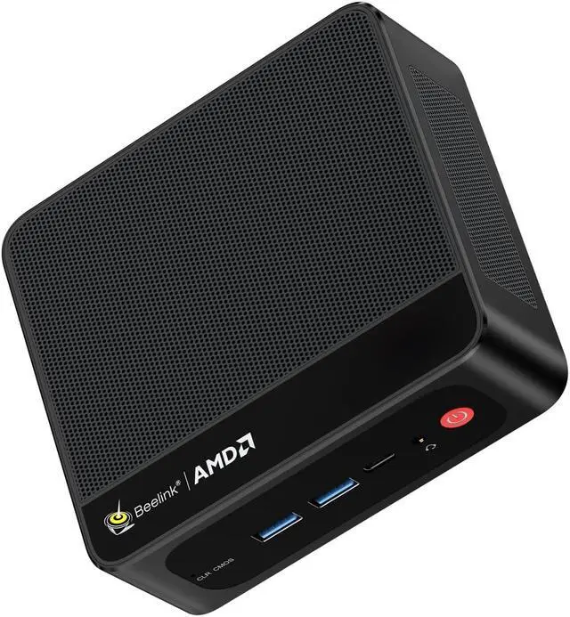 Main image of Beelink SER5 Mini PC, AMD Ryzen 7 5825U(Up to 4.5GHz) 8C/16T, Mini Desktop Computer 32GB DDR4 RAM 500GB NVMe SSD, Mini Gaming PC 4K@60Hz Output/BT5.2/WiFi 6 for Office/Gaming/Home