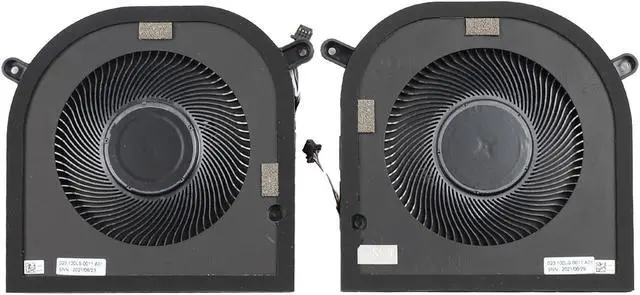 Main image of Discrete Graphics Laptop CPU+GPU Cooling Fan Replacement for Dell XPS 17 9700 9710 9720 Precision 5750 5760 RTX2060 2020 Series EG50060S1-C501-S9A EG50060S1-C511-S9A DC5V 0.43A Fan
