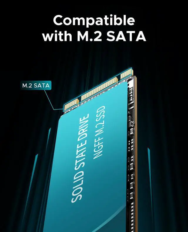 Alt view image 4 of 5 - PHIXERO High-Performance M.2 NGFF SSD 500MB/S 512GB Compact, Fast, and Powerful Storage Solution for Laptops and Desktops
