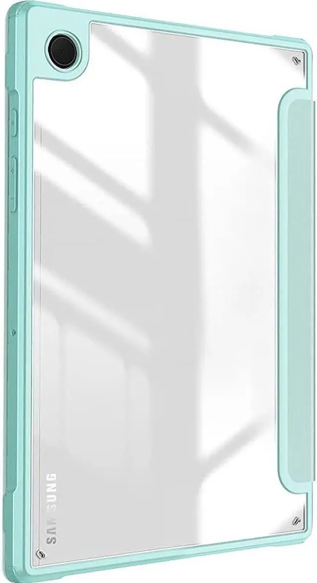 Alt view image 2 of 5 - SaharaCase Folio Case for Samsung Galaxy Tab A8 10.5 Inch (2021) [Shockproof Bumper] Rugged Protection Antislip Foldable Kickstand (Teal)
