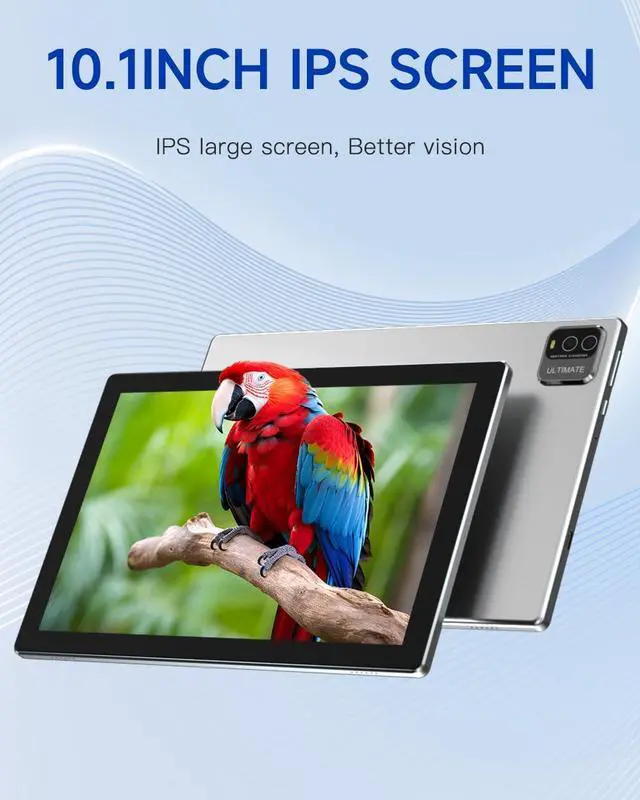 Alt view image 2 of 5 - Tablet 10 Inch Android Tablets, 32GB ROM Support 1TB Expand, 6000mah Battery, Quad-Core Processor 2GB RAM Tableta, 2MP+8MP Dual Camera WiFi6 Bluetooth 10.1'' 1280*800 IPS HD Touch Screen Tabletas.