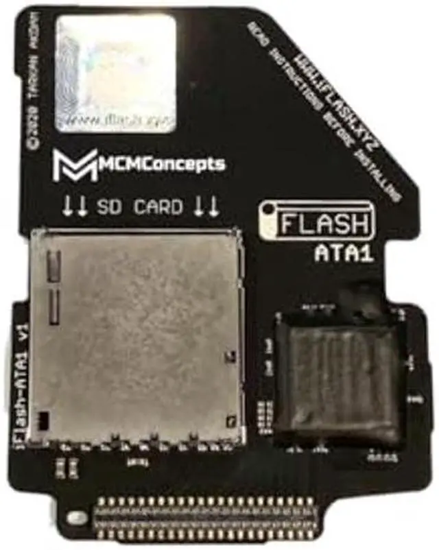 Main image of iFlash ATA1 SD Adapter for Apple iPod 4th Gen Photo Mono SD/SDHC/SDXC Card Classic by MCMConcepts