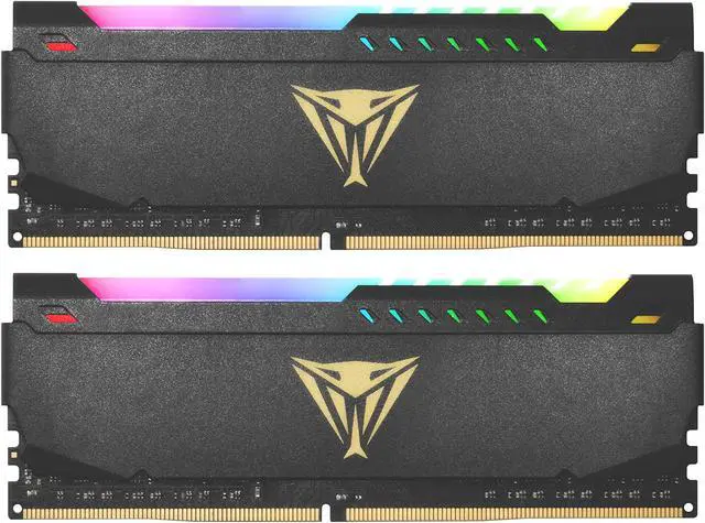 Main image of Patriot Viper Steel RGB DDR4 RAM 16GB (2X8GB) 3200MT/s CL16 1.35v UDIMM Desktop Gaming Memory Kit Compatible with XMP - PVSR416G320C6K