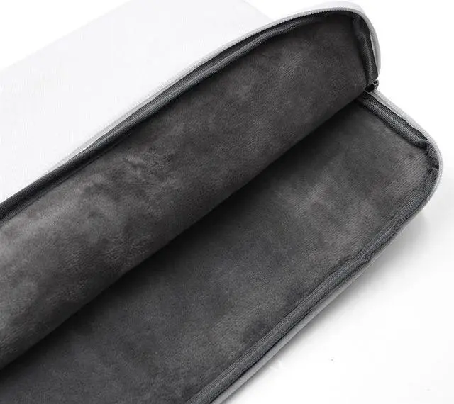 Alt view image 3 of 4 - Cupcakes Donuts Laptop Sleeve Bag Compatible with MacBook Air/Pro, 13-13.3 inch Notebook, Compatible with MacBook Pro 14 Inch, MacBook Air M2 Sleeve 13 Inch, Canvas Protective Case with Pocket