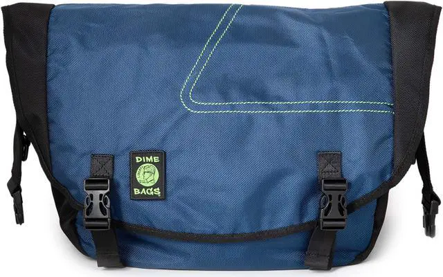 Main image of DIME BAGS Voyage Messenger Over the Shoulder Bag with Padded Pouch for Laptop Computer (Cobalt)