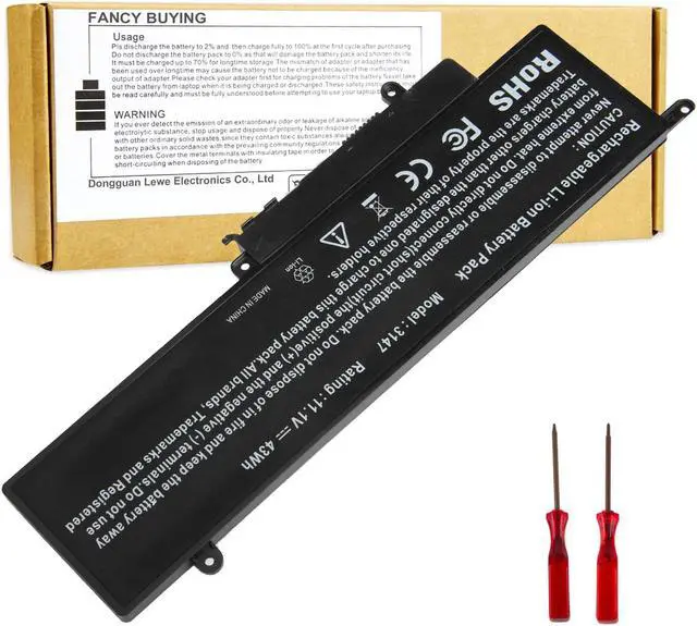 Main image of GK5KY Laptop Battery for Dell Inspiron 11 3000 3147 3148 3153 3152 3157 3158 15 7000 7558 7568 13 7353 7359 7347 7348 7352 92NCT 092NCT 4K8YH 04K8YH RHN1C 0WF28 P20T P20T001 P55F P55F001 451-BBKK