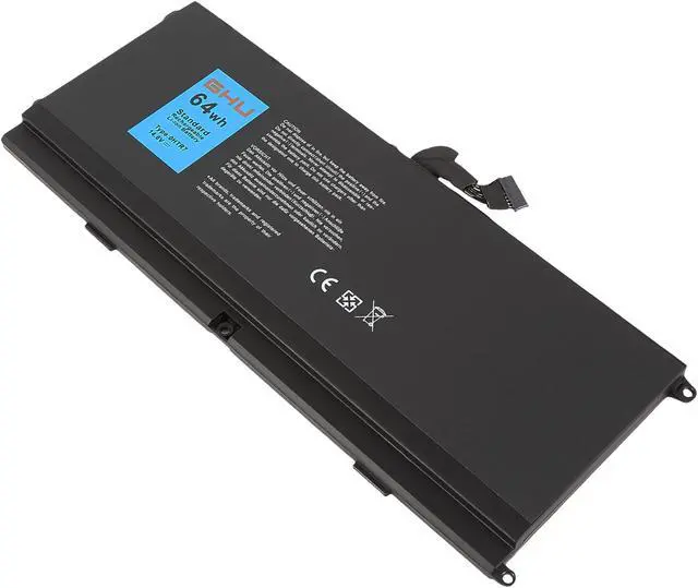 Alt view image 2 of 5 - GHU New Battery 64 WH Li-Polymer NMV5C Compatible with Dell XPS 15Z L511Z L511X 5834El 7502Els Fit P/N 0HTR7 0HTR7 OHTR7 0NMV5C 075WYZ 75wy2 075WY2 14.8V or Volt