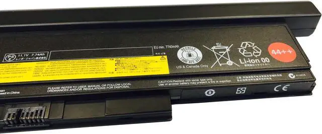Alt view image 4 of 5 - GHU New Battery 44++ 9-Cell 94 WH 0A36307 0A36282 0A36283 0A36283 0A36307 Compatible with Lenovo ThinkPad Notebooks X220 X220i X230 0A36281 45N1027 45N1029