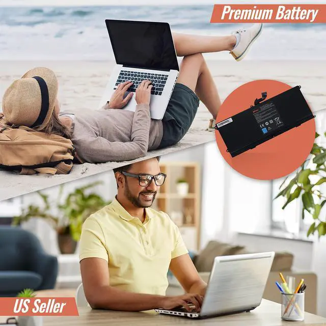 Alt view image 4 of 5 - GHU New Battery 64 WH Li-Polymer NMV5C Compatible with Dell XPS 15Z L511Z L511X 5834El 7502Els Fit P/N 0HTR7 0HTR7 OHTR7 0NMV5C 075WYZ 75wy2 075WY2 14.8V or Volt