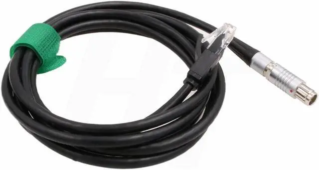 Alt view image 2 of 3 - HangTon Ethernet Cable 8-Pin Male to RJ45 Cat 6 UTP Data Transfer for Phantom VEO4K-990S 640S v2512 High-Speed Camera to Computer (5M)