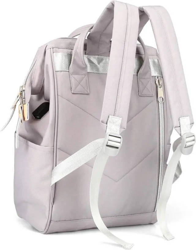 Alt view image 3 of 5 - himawari Laptop Backpack for Women&Men Travel Backpack With USB Charging Port Large Business Bag Water Resistant College Bag Computer Bag Doctor Bag(1881-HZ