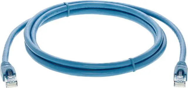 Alt view image 5 of 5 - InstallerParts Ethernet Cable CAT6A Cable UTP Booted 50 FT - Blue - Professional Series - 10Gigabit/Sec Network/High Speed Internet Cable, 550MHZ